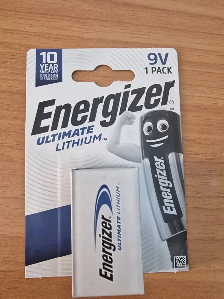 Pile ENERGIZER L522 lithium 9V Non Rechargeable  
