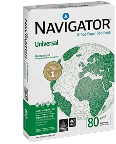 Rame de 500 Papier Extra Blanc NAVIGATOR A3 1er Choix 