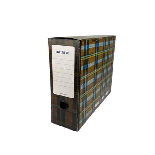 Boite D'archive CV en Carton Dos 90mm Multi-Couleurs