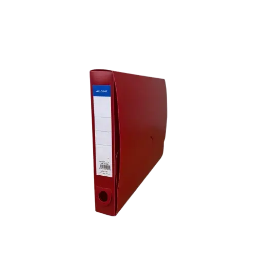 Boite D'archive CV en PP Dos 40mm Rouge