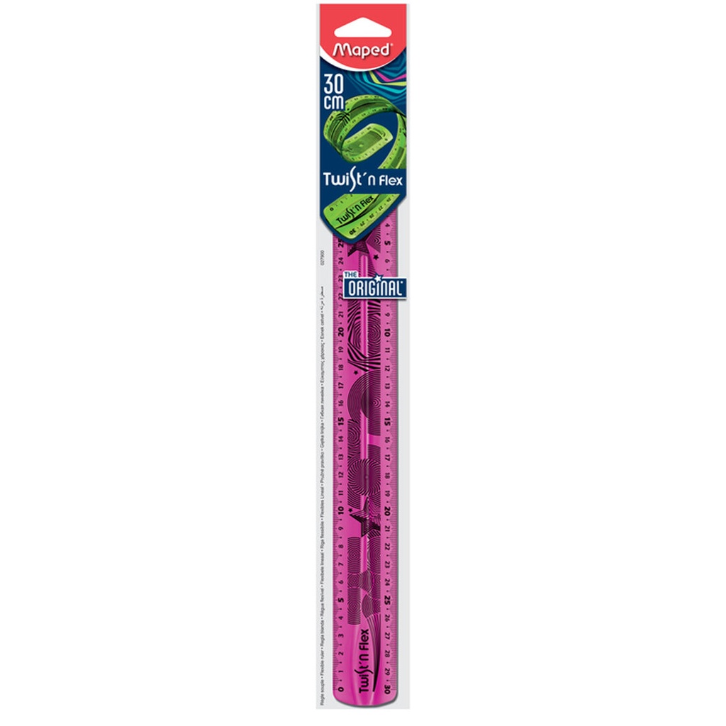 Règle Scolaire MAPED Twist'n Flex Flexible 30cm
