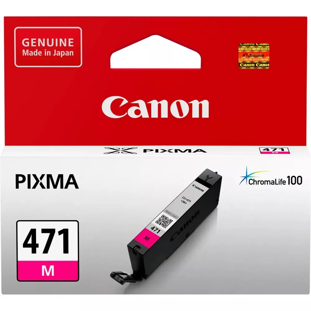 Cartouche D'encre CANON CLI-471 Magenta Pour Imprimantes MG5740 MG7740 MG6840