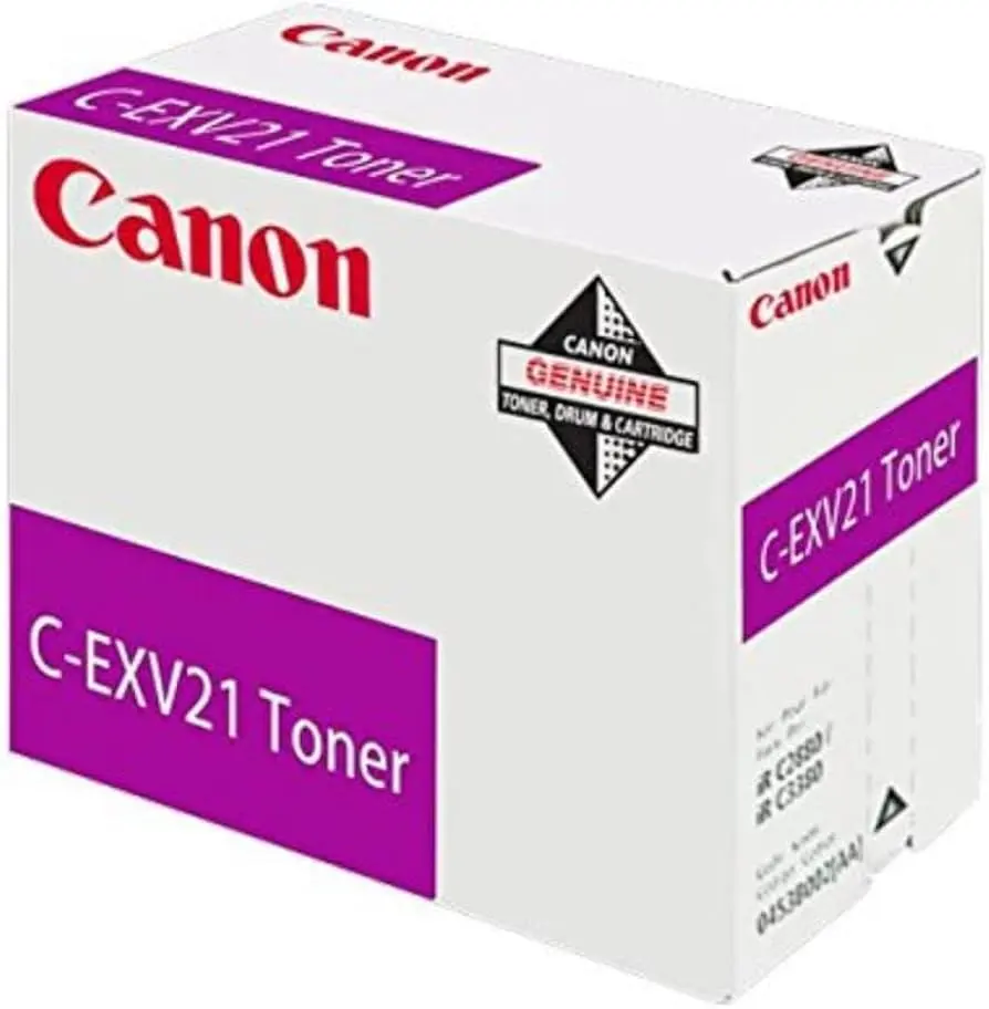 Toner CANON C-EXV21 Magenta Pour Imprimantes IRC-2380 2550 2880 3080 3380 3480 3580 