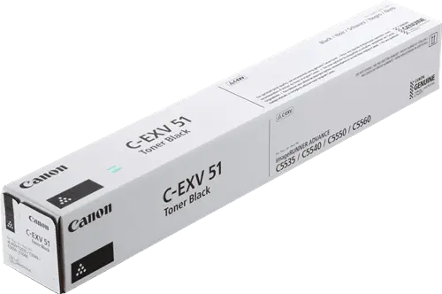 Toner CANON C-EXV 51 Noir Pour Imprimantes ImageRunner Advance C5535 C5535i C5540i C5550i C5560i 