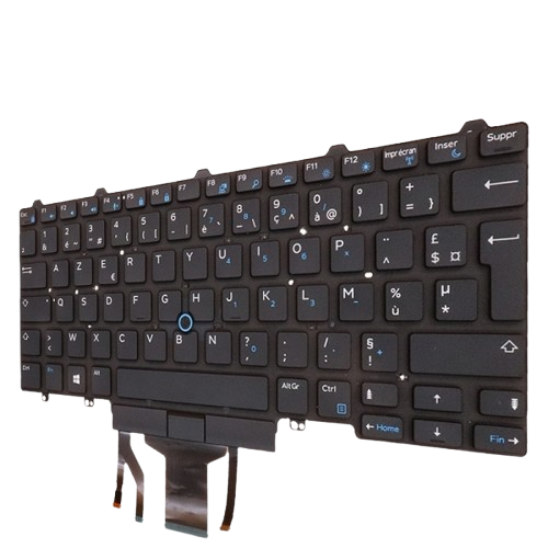 Clavier FTTYH 0FTTYH NSK-LKAUW NSK-LK3BC 0F Azerty Non Rétroéclairé Pour Laptop DELL Latitude 13 3340 3350 E5450 E5470 5480 5490 E7450 E7470 E7480 E7490