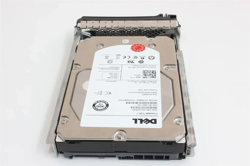 Disque Dur Interne DELL 0F617N 300Go 6Gbps SAS 15K 3.5" Avec Support Rack