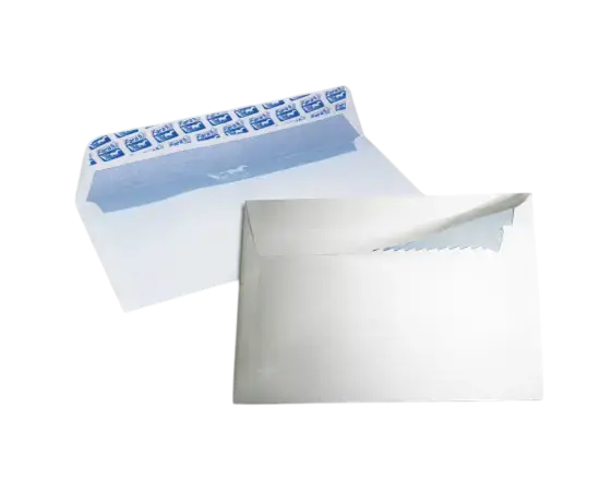 Boite de 500 Enveloppes Auto Adhésive PM F10 Blanc 114x162mm