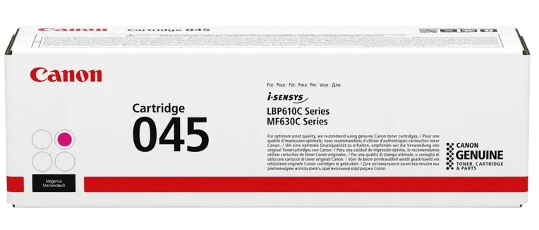 Toner CANON 045 Magenta Pour MF634CDW LBP612CDW MF632CDW MF631CN MF633CDW LBP613CDW LBP611CN MF635CX 1300 Pages