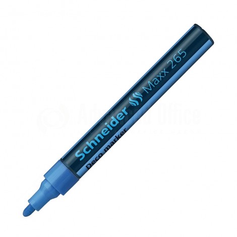 Marqueur à Craie Liquide SCHNEIDER MAXX265 Bleu