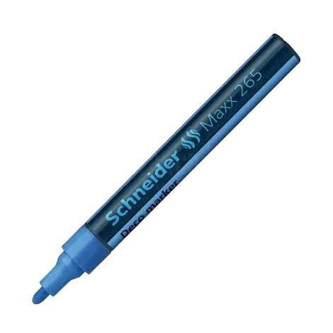 Marqueur à Craie Liquide SCHNEIDER MAXX265 Bleu