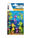 Etiquette Stickers Décor HERMA Hippocampe Fluo