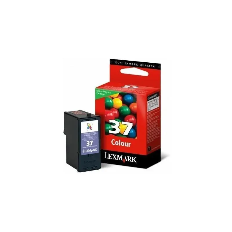 Cartouche D'encre LEXMARK N°37 Couleur CMY Pour Imprimantes X5650 