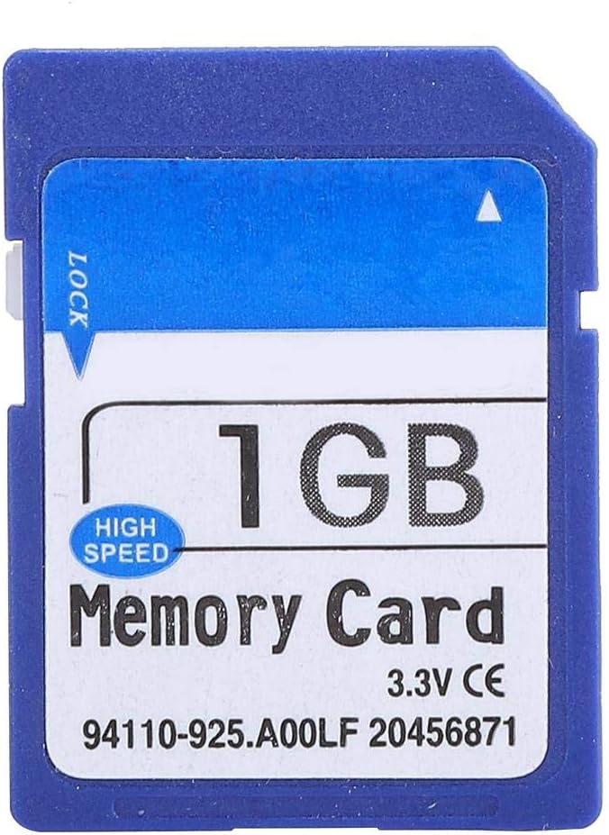 Carte Mémoire SD Professionnelle 1Go High Speed Bleu