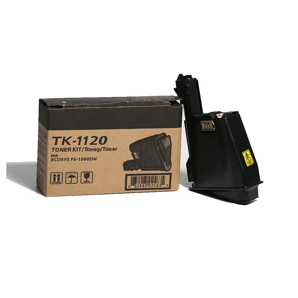 Toner KYOCERA MITA TK-1120 Noir Pour FS-1125 FS-1060DN FS-1025 3 000 pages 