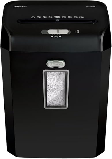 Destructeur de Documents REXEL ProMax REX623 V65WS Coupe Croisée P-4 6 Feuilles 23 Litre
