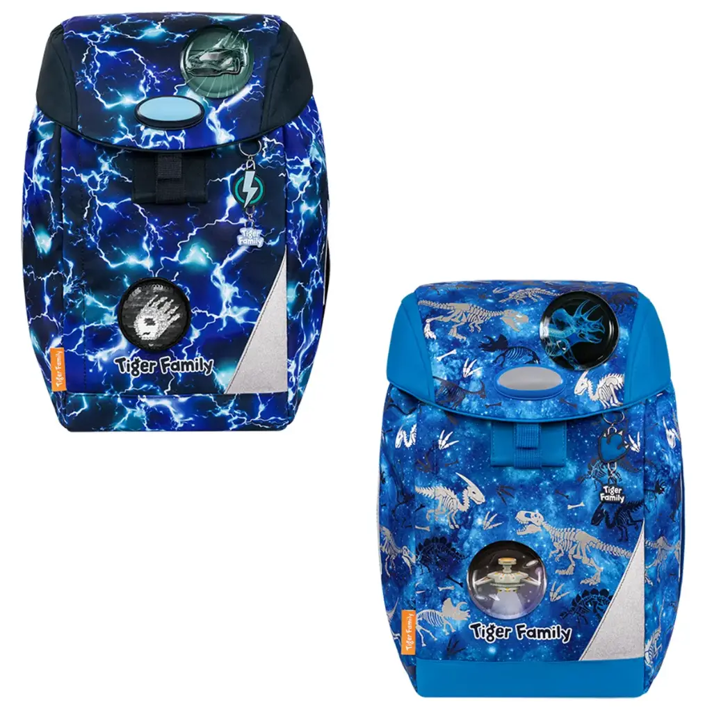 Sac à dos Scolaire TIGER 2214-G Ergonomique pour Garçon