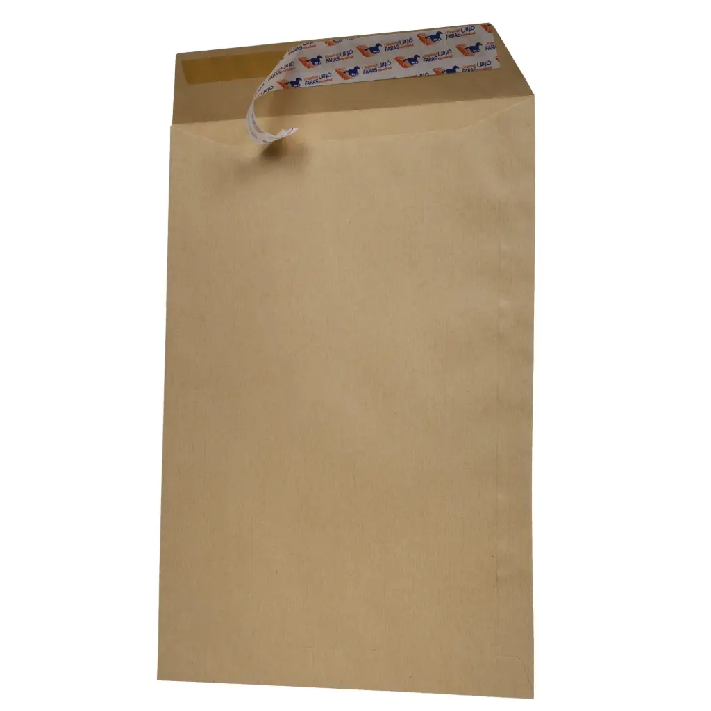 Boite de 25 Enveloppes FARAS Kraft Auto Adhésive F23 C4 229x324mm