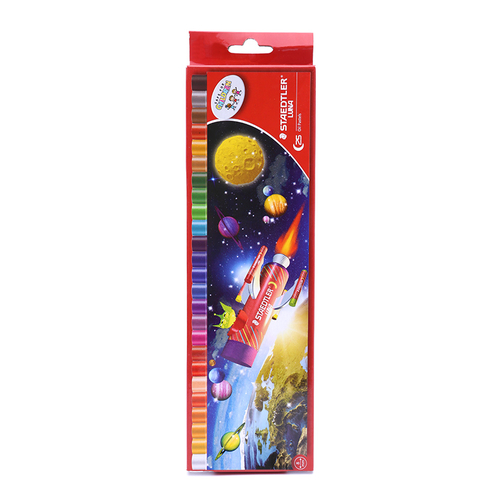 Crayons De Couleur En Cire STAEDTLER Luna Boite De 25