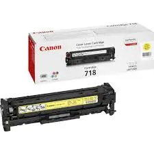 Toner CANON 718 Yellow Pour Imprimantes LBP7200 7210 7660 7680 MF8330 8340 8350 8360 8380 8540 8550 8580 