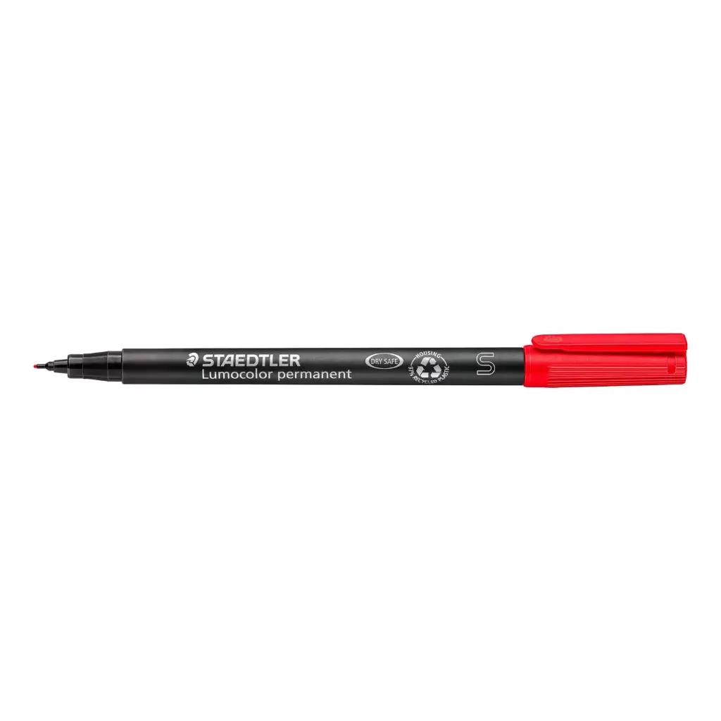 Marqueur Permanent STAEDTLER Lumocolor S Rouge 