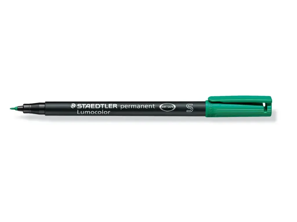 Marqueur Permanent STAEDTLER Lumcolor S Vert 