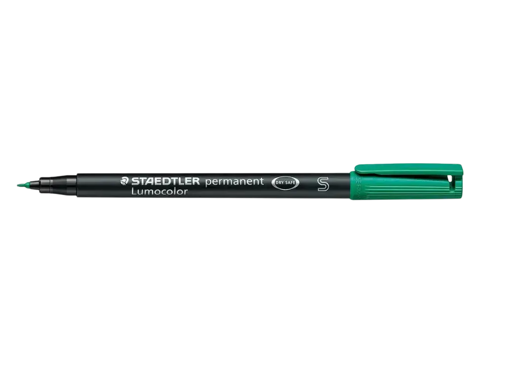 Marqueur Permanent STAEDTLER Lumcolor S Vert 
