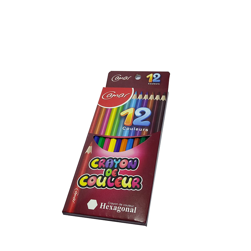 Crayons De Couleur CAMAR Boite De 12
