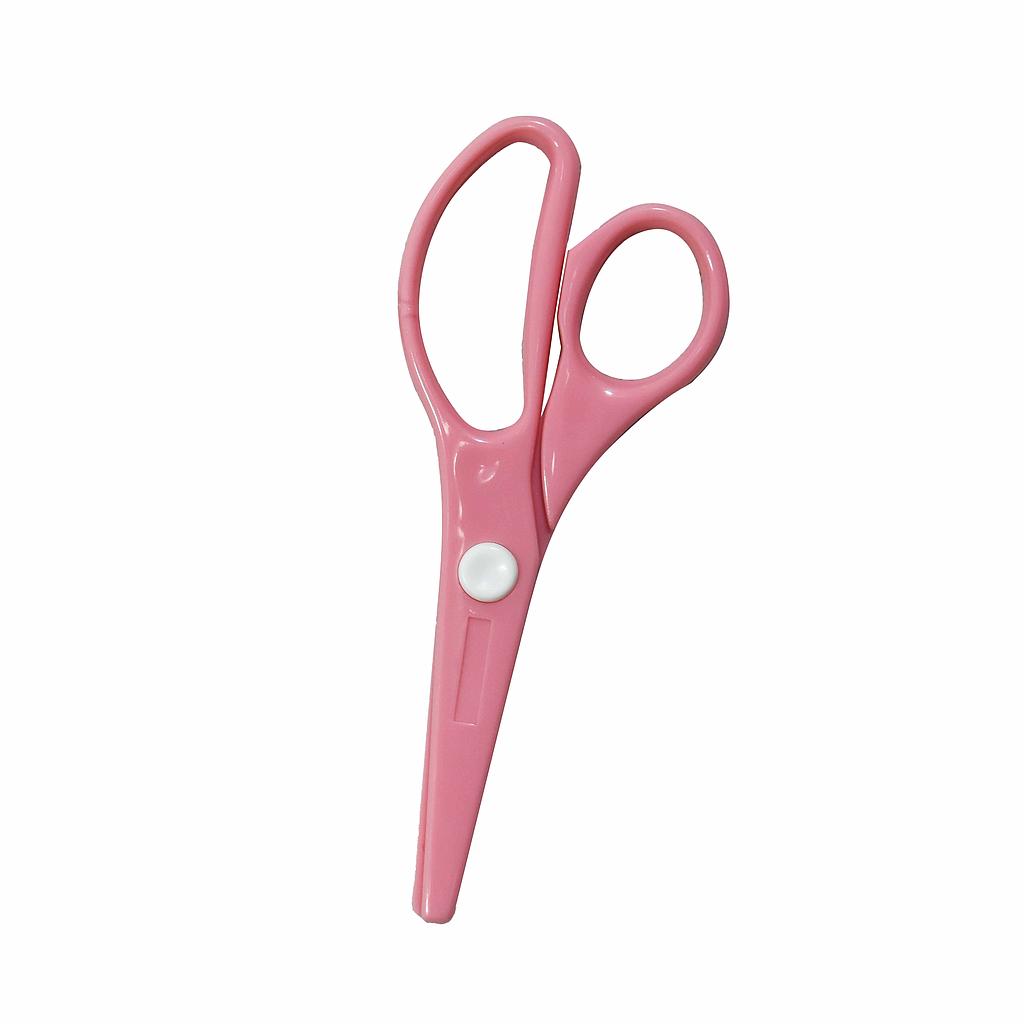 Ciseau Ecolier GOLDEN 13 cm avec Pointe Arrondie Multi-Couleurs