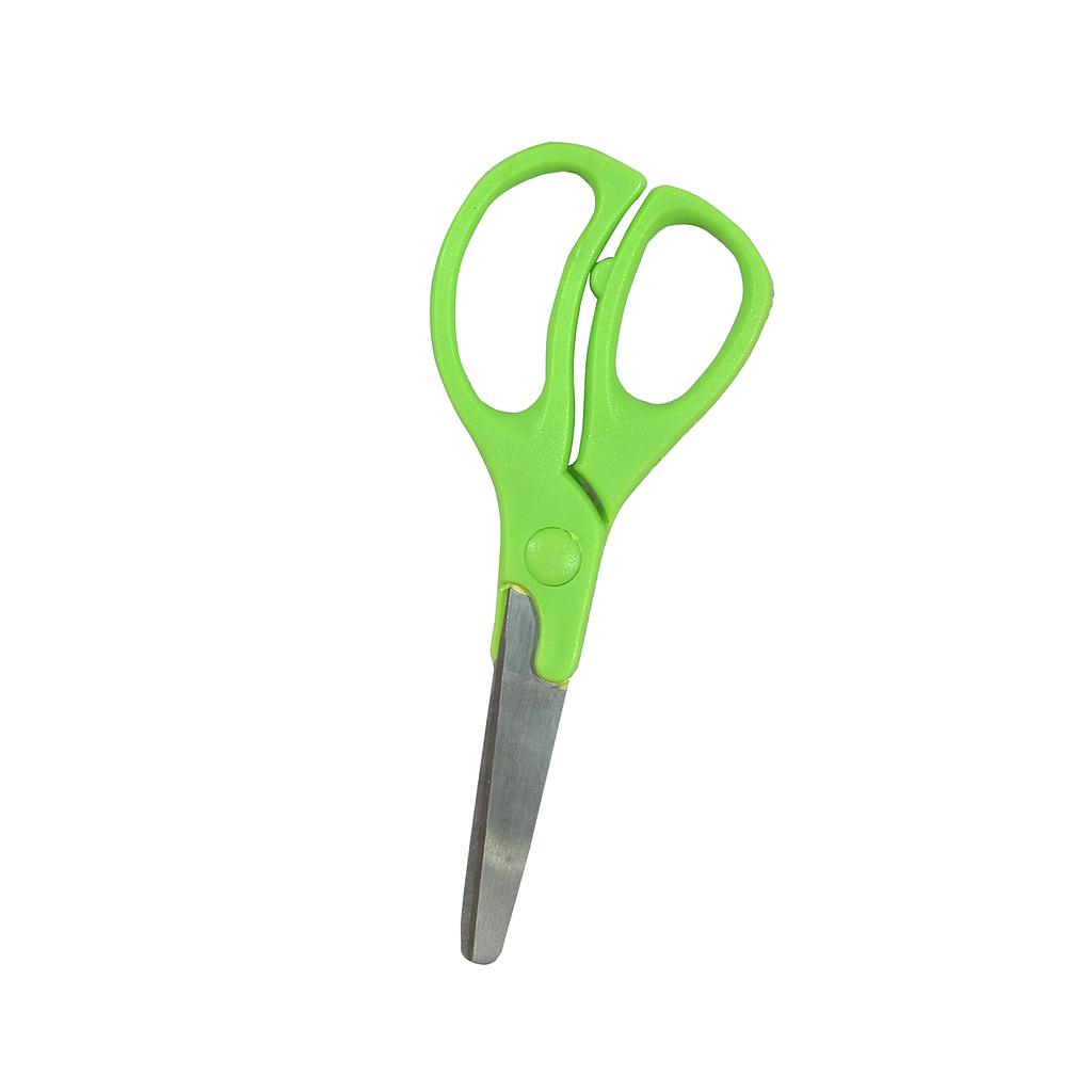Ciseaux Ecolier Primaire GOLDEN 38028 Lame En Acier Inoxydable Pointe Arrondie Multi Couleurs