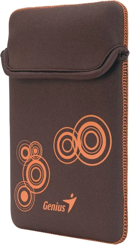 Sacoche GENIUS GS-801 Waterproof pour Tablettes 8" Marron/Orange
