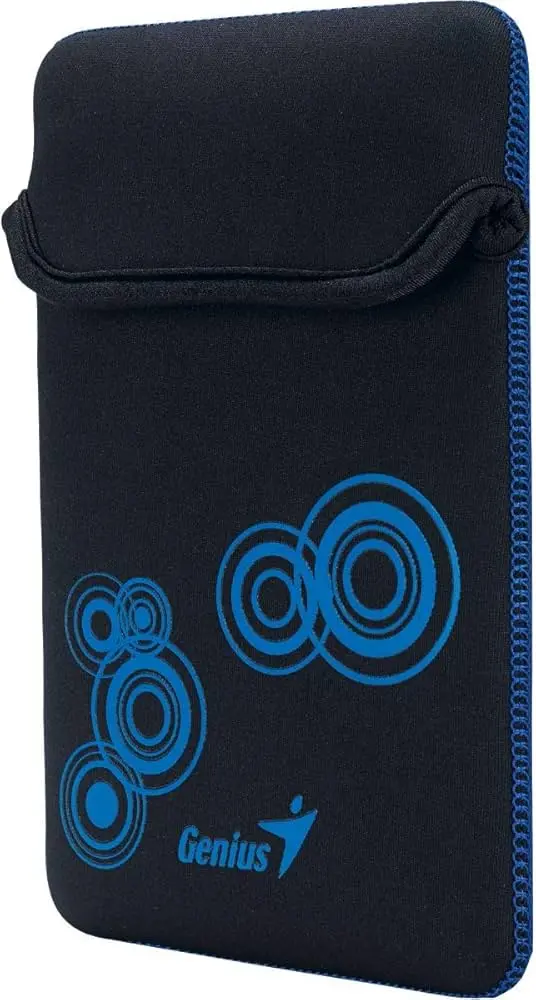 Sacoche GENIUS GS-801 Waterproof pour Tablettes 8" Noir/Bleu