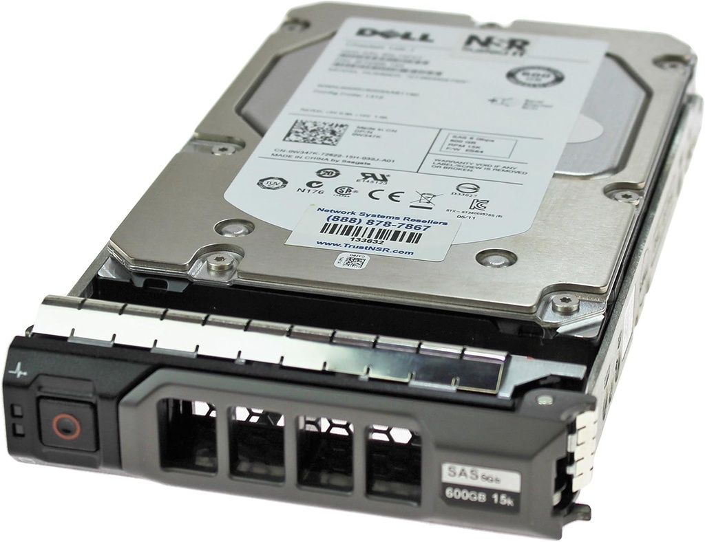 Disque Dur Interne DELL 6Go/s SAS 600Go 10k 2.5"