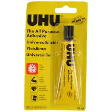 Colle Tube UHU ALL PURPOSE Multi-Usage Adhésive 35ml