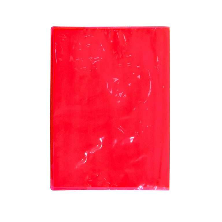 Protège Cahier GOLDEN Cristal A5 PF Rouge