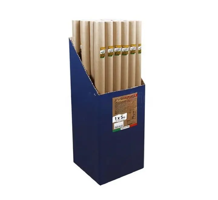 Rouleau de papier TECHNO kraft 70g 1 x 5m