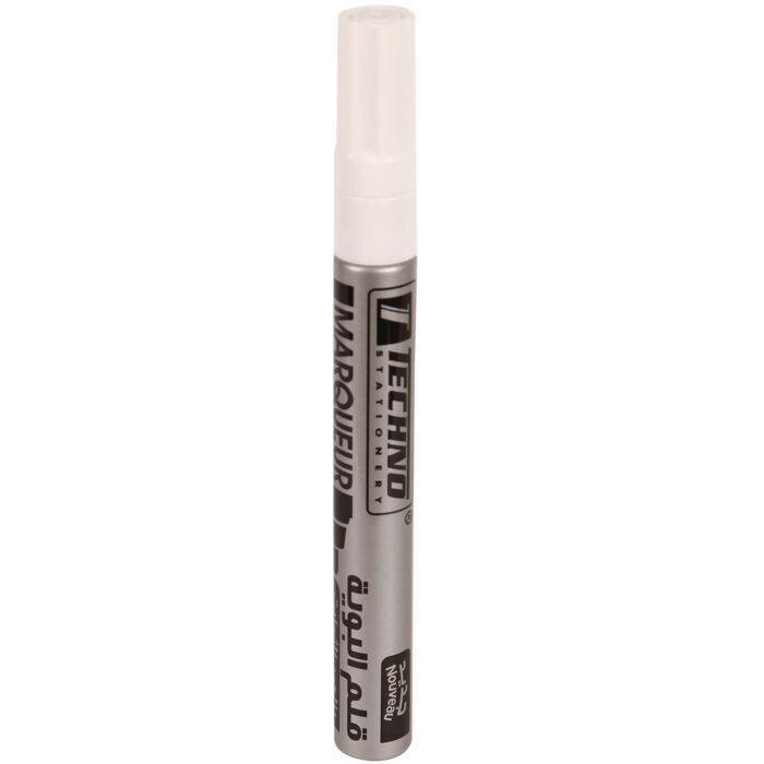 Marqueur Permanent TECHNO Blanc Multi-Surface