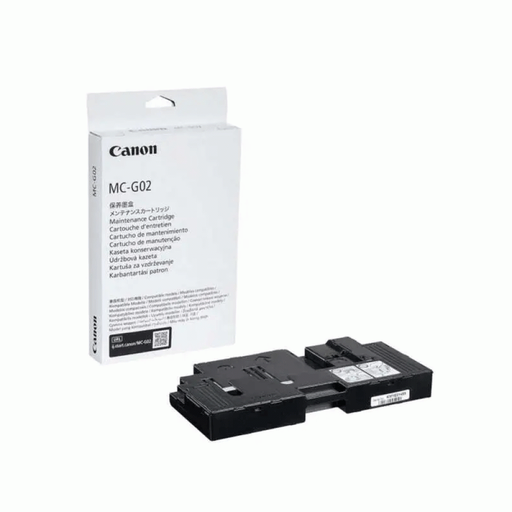 Cartouche de Maintenance CANON MC-G02 pour Pixma G3560 G3520 G2560 G2520 G1520 G3460 G3420 G2460 G2420 G1420 G650 G640 G550 G540