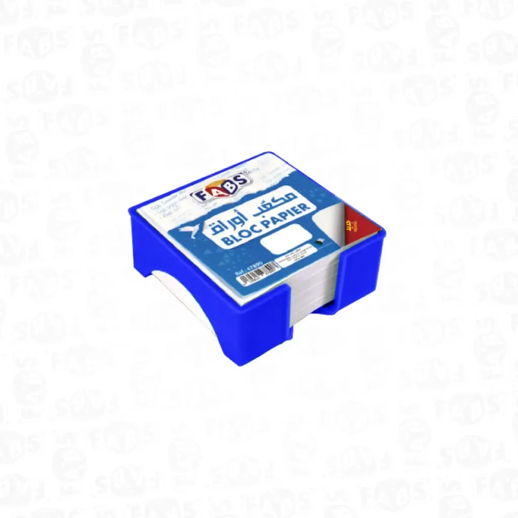Cube De Papier Avec Recharge FABS