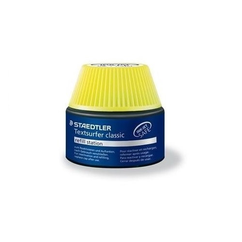 Recharge flacon STAEDTLER pour fluorescent Jaune