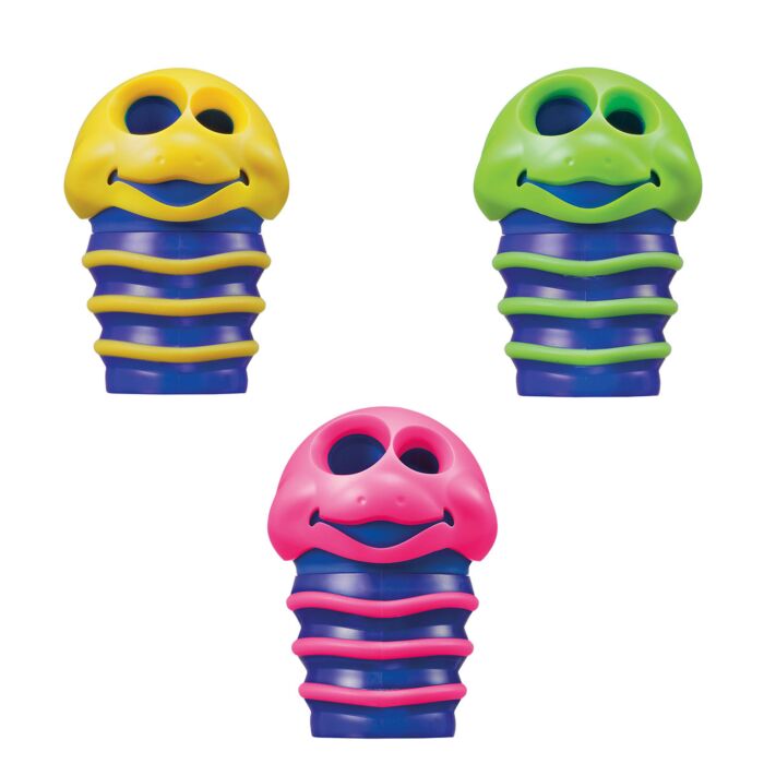 Taille Crayon Ecolier MAPED CROC CROC 2 Trous avec Réservoir en Plastique Multi-Couleurs