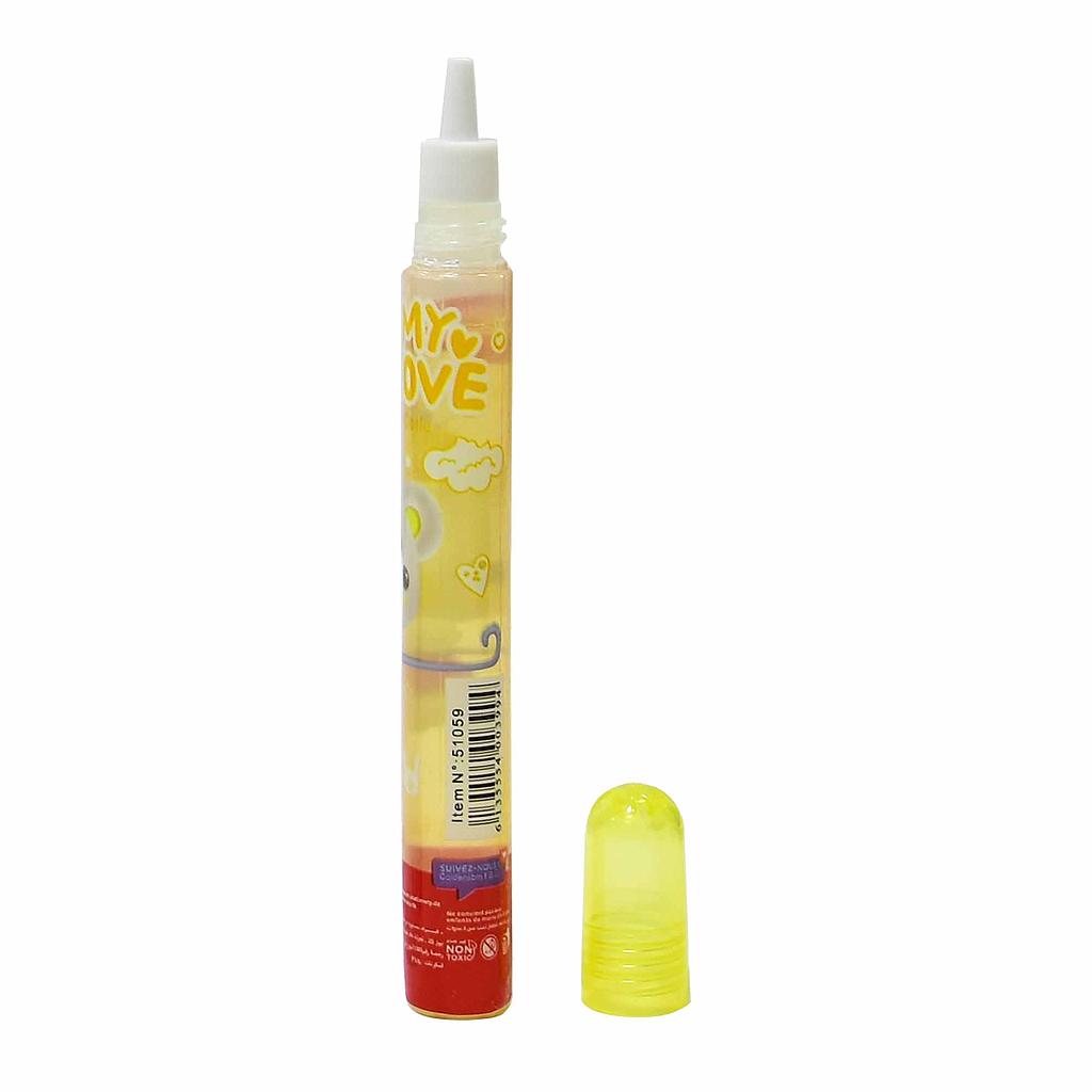 Colle Liquide Scolaire GOLDEN En Tube Multi Couleurs 15ml