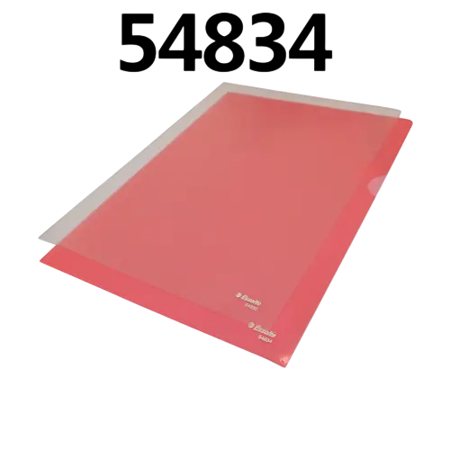 Pochette à Coin ESSELTE A4 en PP Rouge