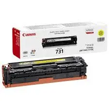 Toner CANON 731 Yellow Pour Imprimantes LBP7100 7110 MF8230 8280