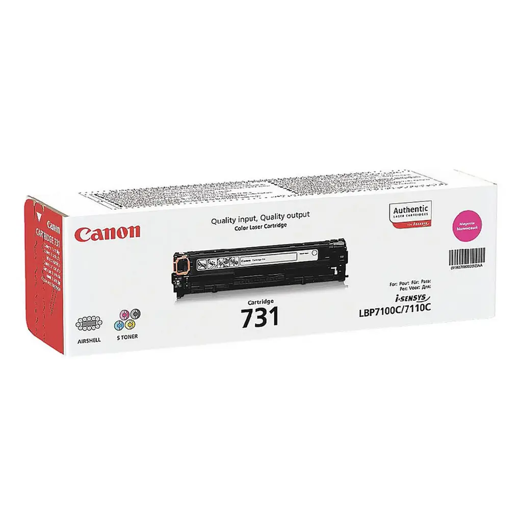 Toner CANON 731 Magenta Pour Imprimantes LBP7100 7110 MF8230 8280  