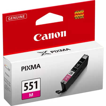 Cartouche D'encre CANON CLI-551M Magenta Pour Imprimantes  Pixma MG5650