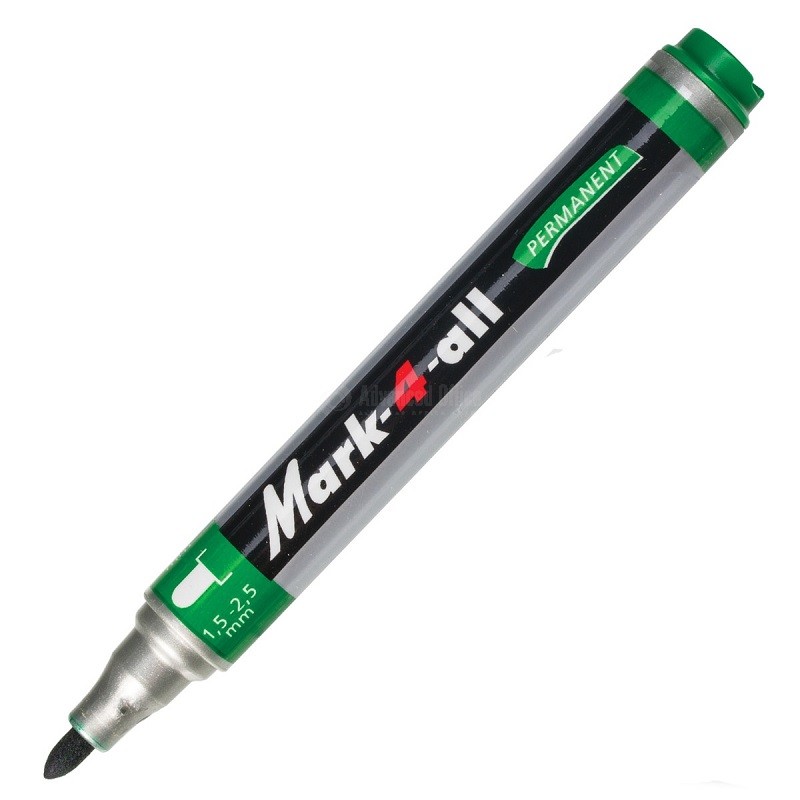 Marqueur Permanent STABILO Mark-4-all Rond Vert