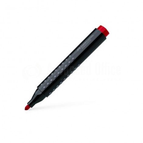 Marqueur Permanent FABER CASTELL Rond Rouge