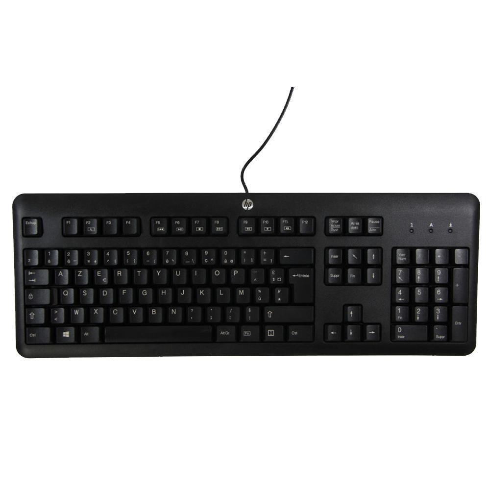 Clavier Filaire HP KU-1156 Azerty USB Mécanique  Français Arabe
