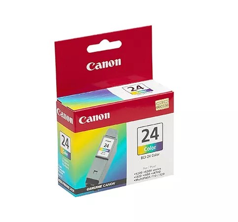 Cartouche D'encre CANON BCI-24 Couleurs Pour Imprimantes S200 S300