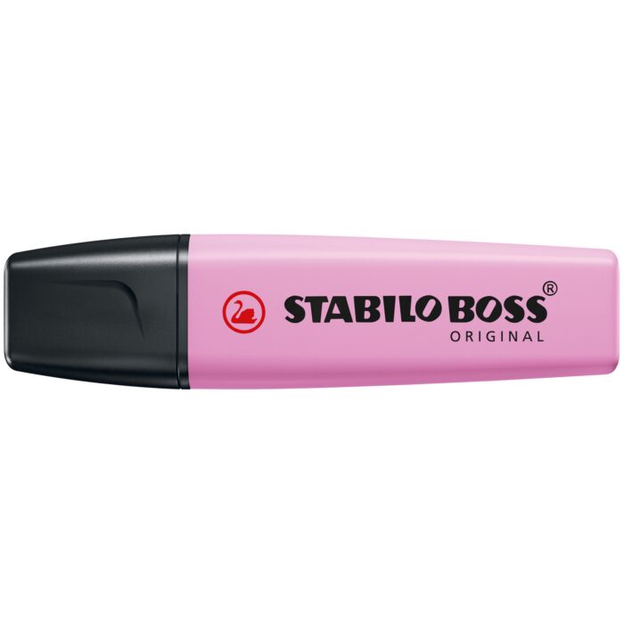 Marqueur Fluorescent STABILO Boss Original en Biseau Mauve Pastel
